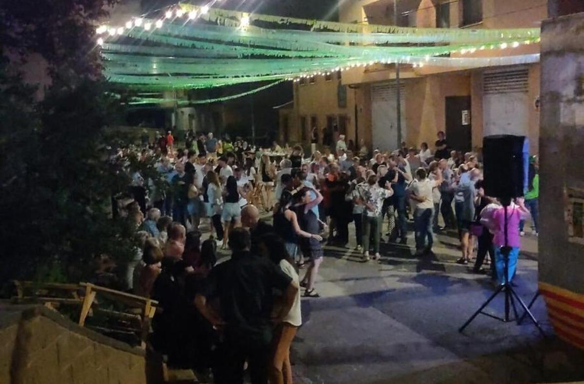 Una festa al barri de la Cabana d'en  Geli