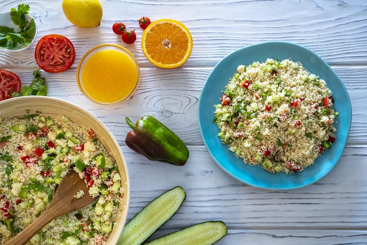 Ensalada 'tabouleh'.