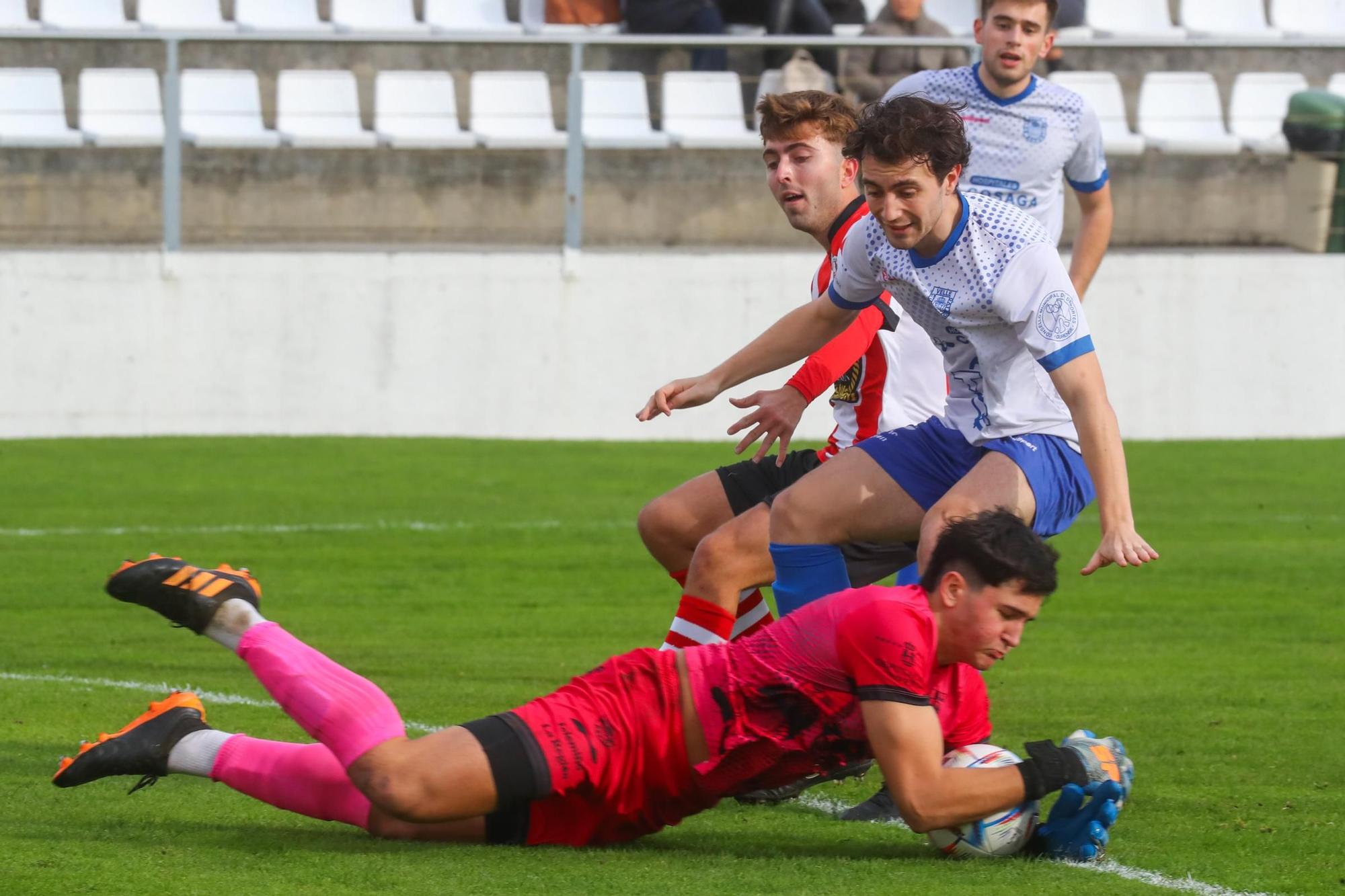 El Céltiga gana con autoridad al Velle (3-1)