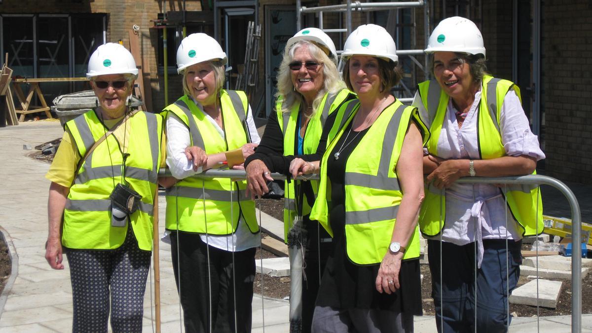 Proyecto de hogar compartido New Ground de mujeres mayores de 50 años en Londres.