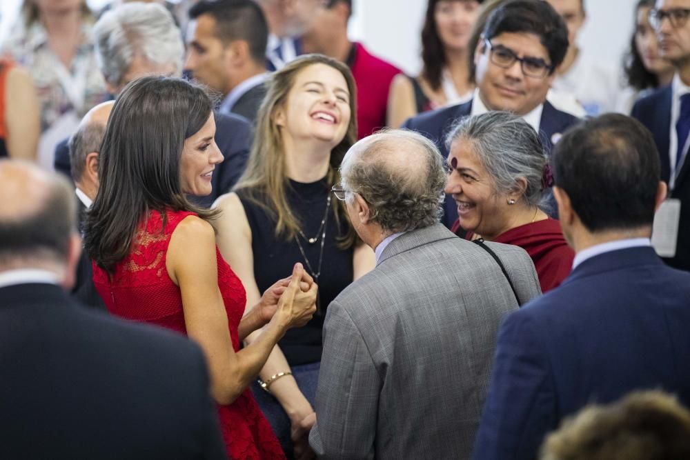 La reina Letizia inaugura el Centro Mundial para la Alimentación Sostenible en València