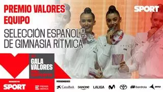 VI Gala Valores Deporte - Selección Española de Gimnasia Rítmica, Premio Selección