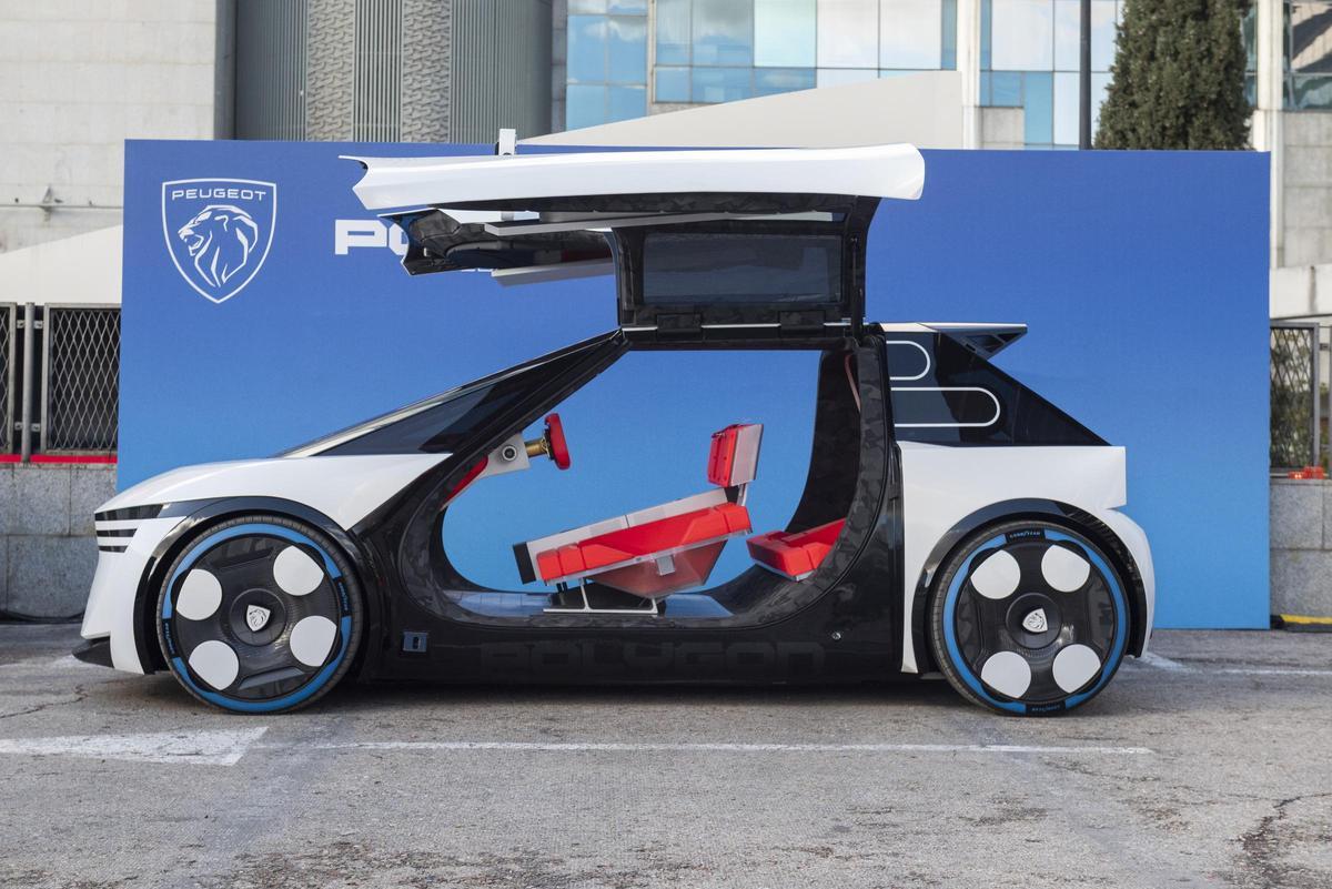 Peugeot Polygon Concept: el futuro aterriza en Madrid