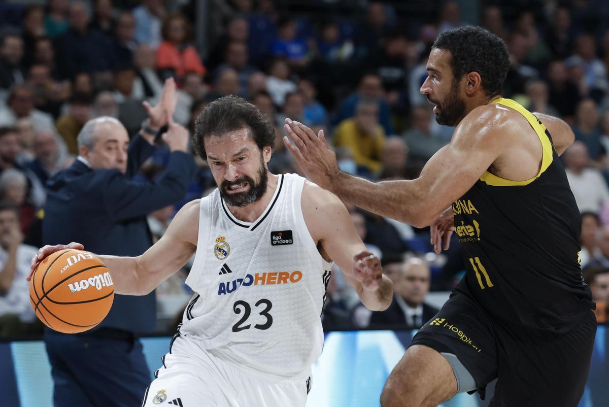 Sergi Llull reactivó al Madrid después que el Tenerife controlara la primera mitad