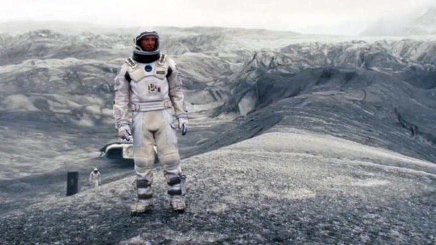 Matthew McConaughey en una escena de Interstellar