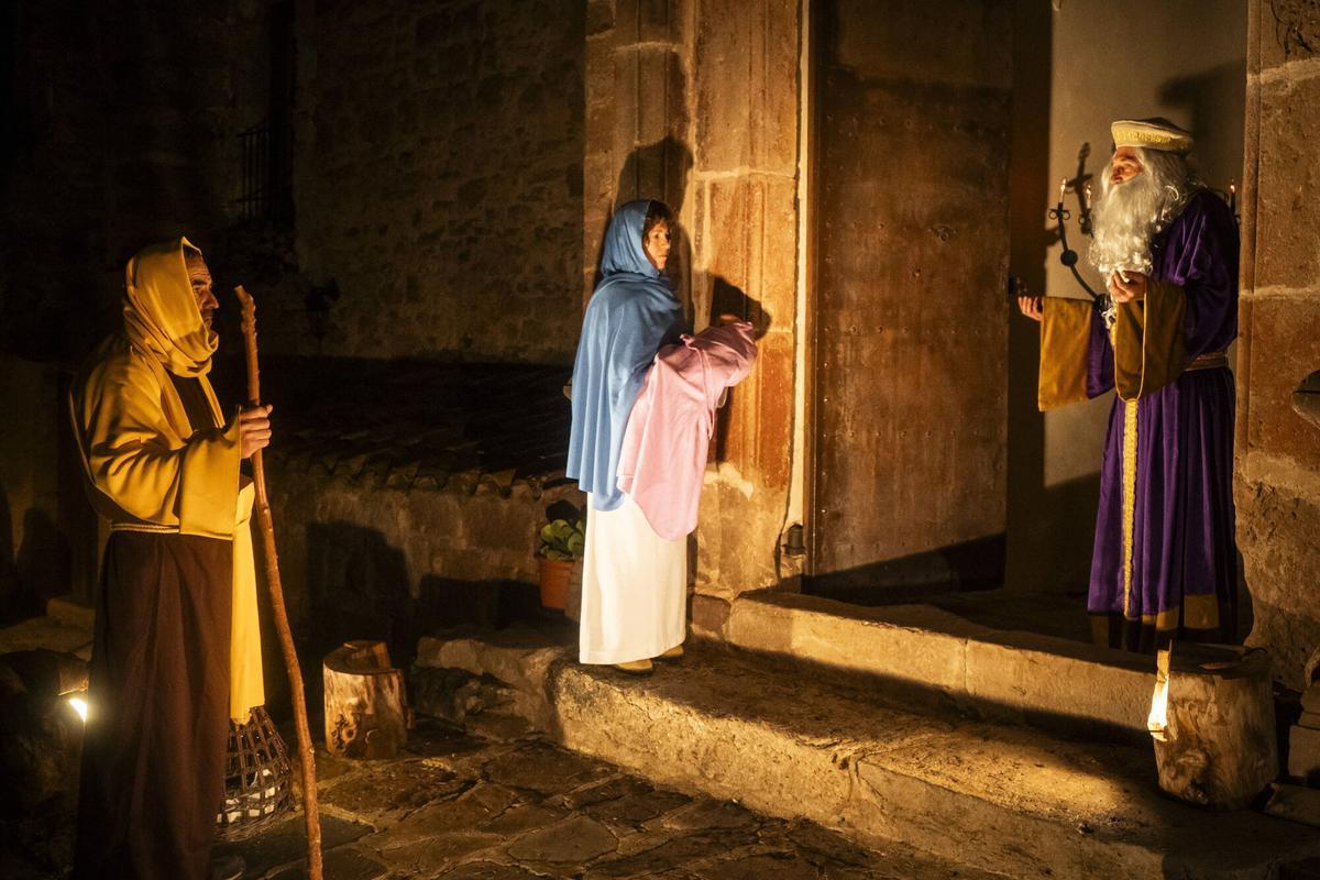 El Pessebre Vivent del Bages, a les Torres Fals, en imatges