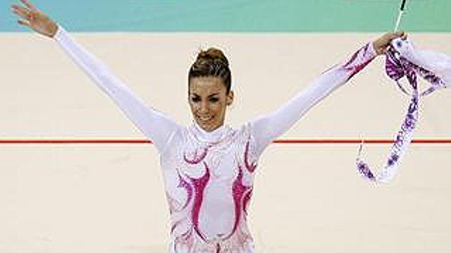 Almudena Cid, primera gimnasta española que alcanza su cuarta final olímpica