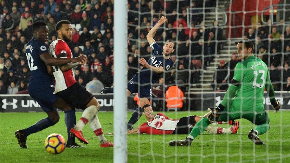 Harry Kane tuvo el gol de la victoria en la última ocasión del partido