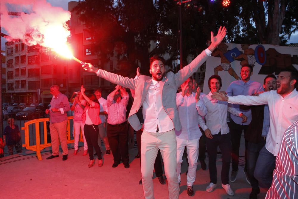 Así ha sido la fiesta del ascenso del Atlético Saguntino a Segunda B