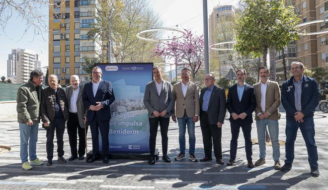Inauguración de la exposición "El Agua que impulsa Benidorm"