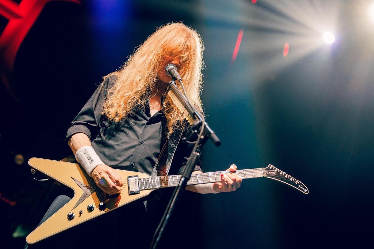 La banda de Dave Mustaine dice adiós tras 43 años sobre los escenarios. A Coruña es una de las pocas paradas seleccionadas de su gira. La banda de Dave Mustaine dice adiós tras 43 años sobre los escenarios. A Coruña es una de las pocas paradas seleccionadas de su gira.