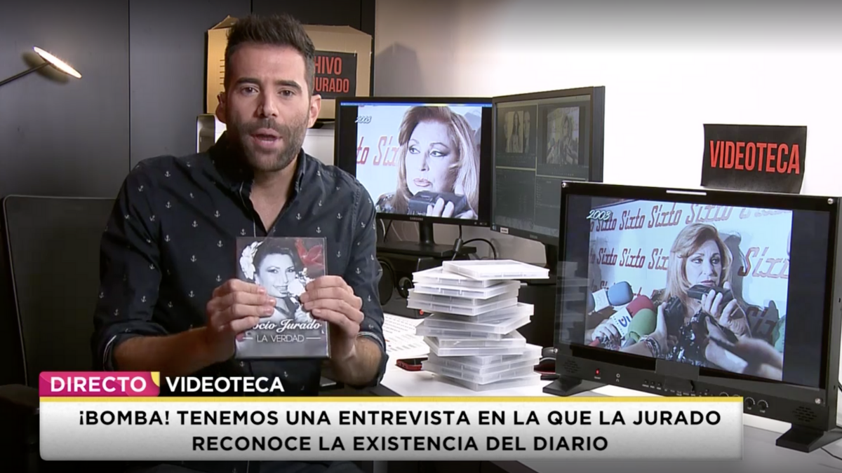 L’entrevista de Rocío Jurado que confirma que sí que tenia un diari on escrivia els seus sentiments