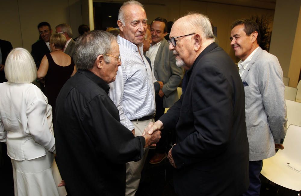 Algunos de los asistentes al 40º aniversario de Urbem.