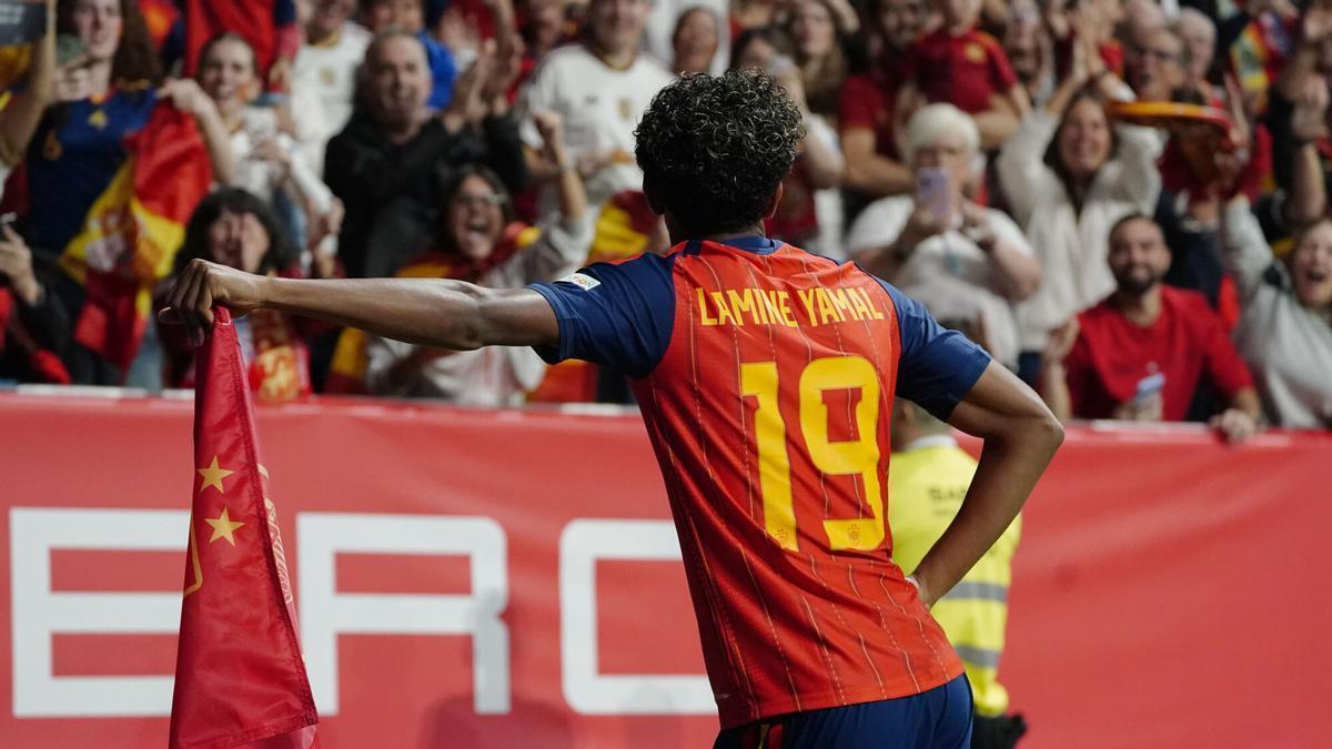 Lamine Yamal es la referencia del equipo español