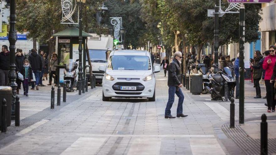 Independencia y Don Jaime se peatonalizarán durante el puente entre las 18.00 y las 21.00 horas