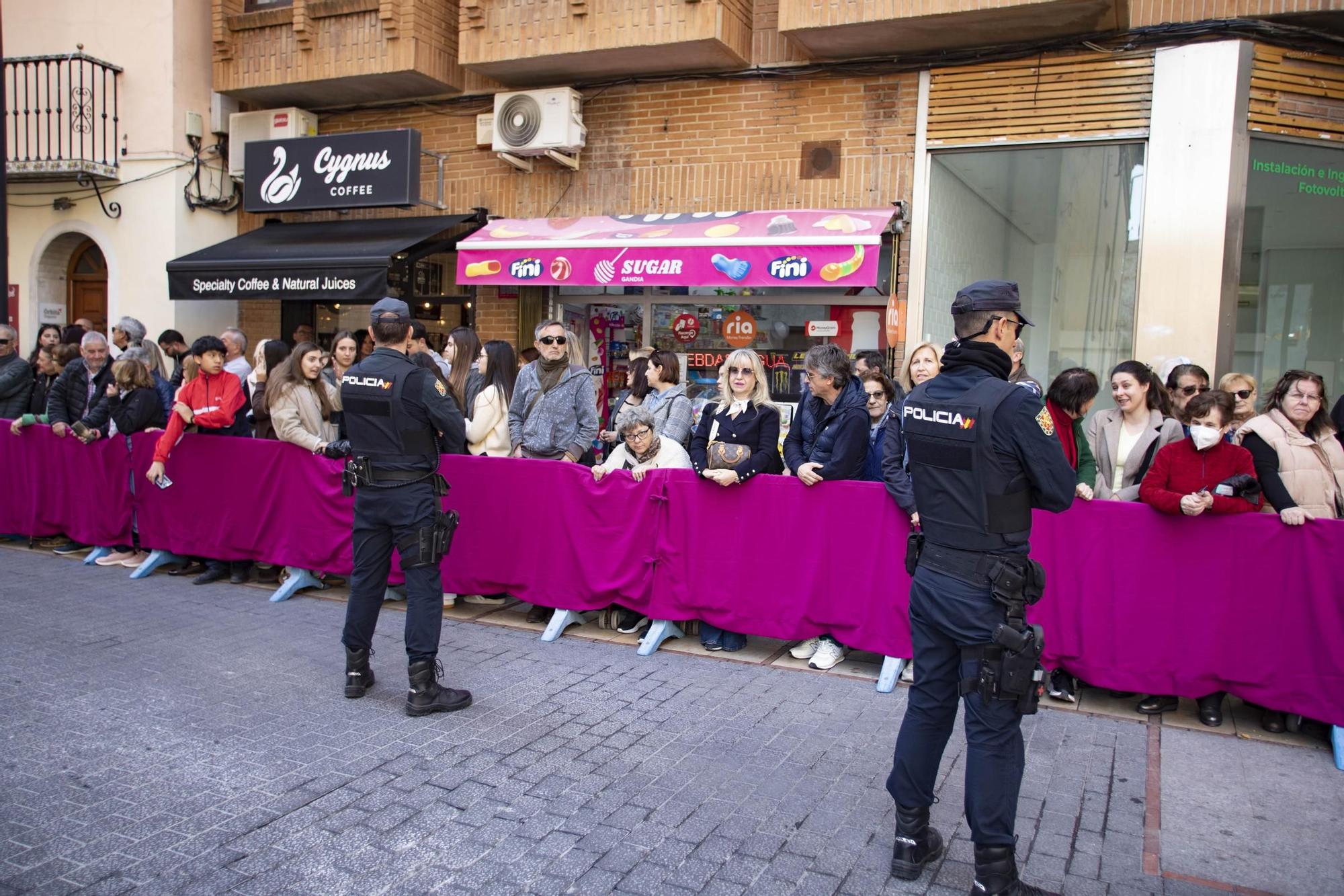 Así a sido la vista de los Reyes de España a Gandia