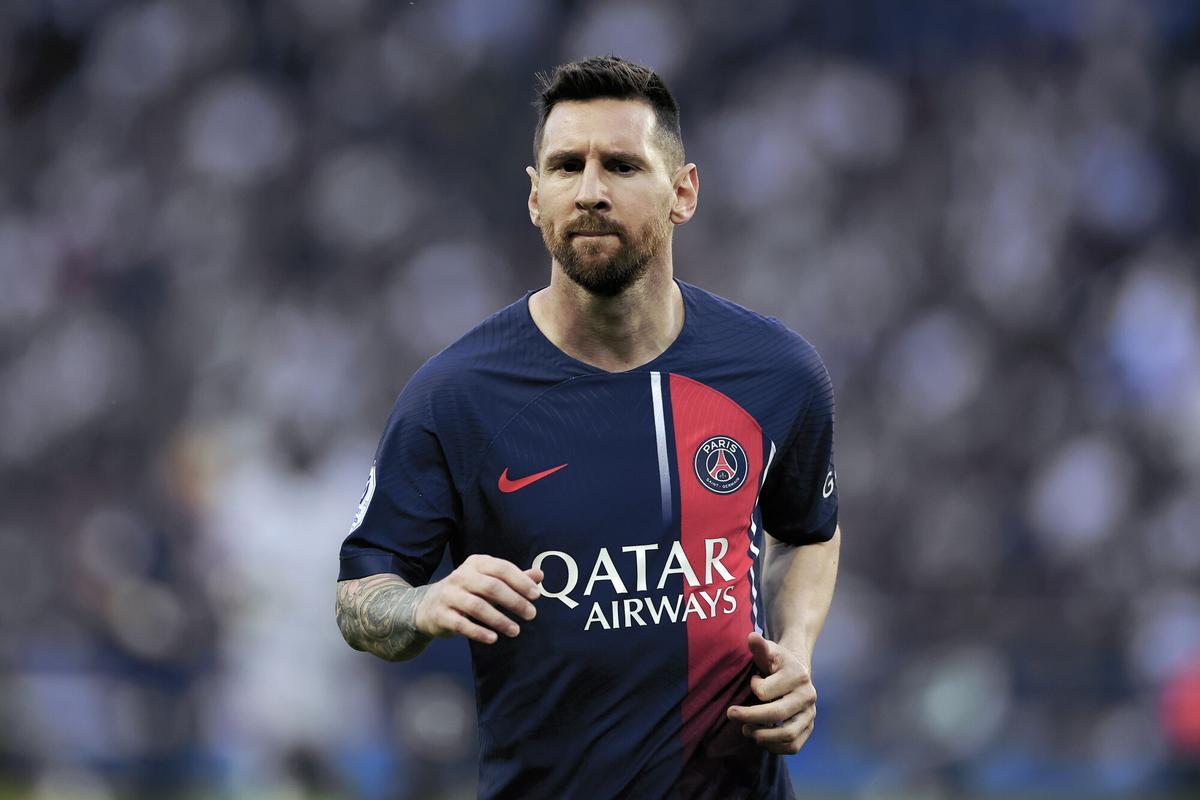 Messi, en su etapa en el PSG