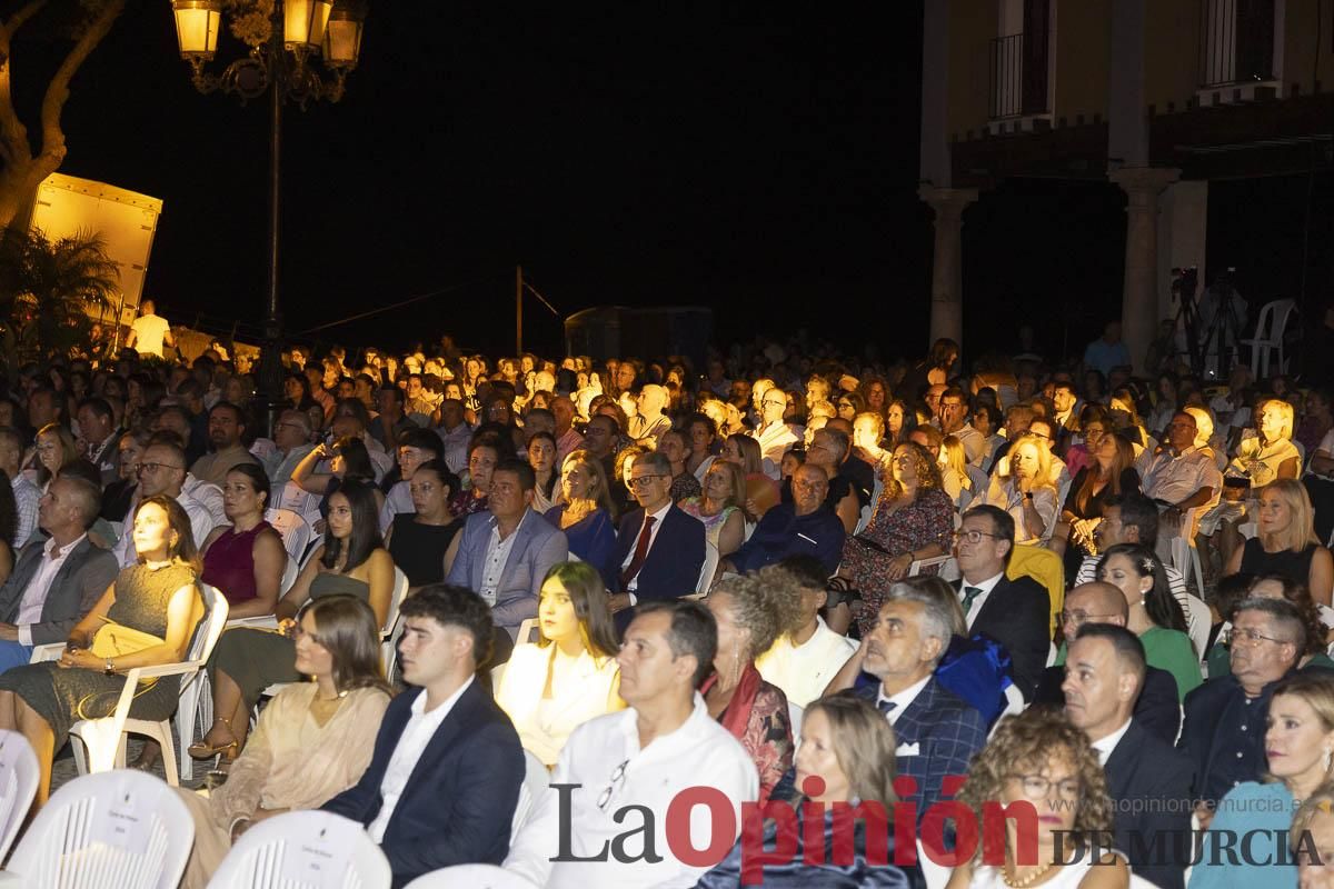 Así se ha vivido el pregón y la coronación de la reina de las Fiestas de Cehegín