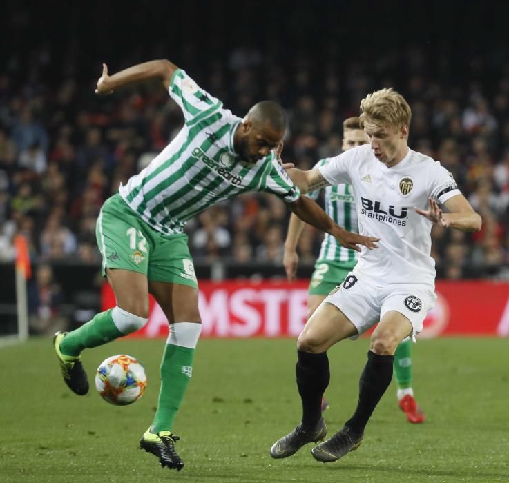 Copa del Rey: El Valencia CF -Betis, en imágenes