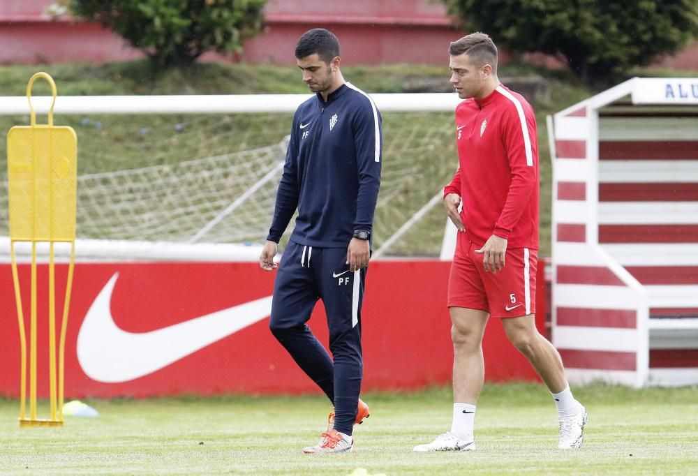 Entrenamiento del Sporting