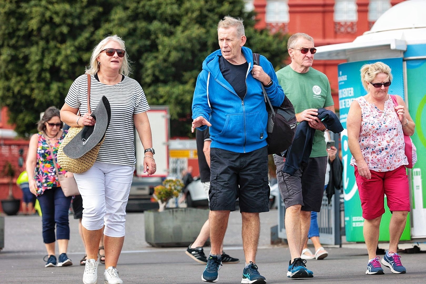 Llegada de más 8.000 cruceristas al Puerto de Santa Cruz