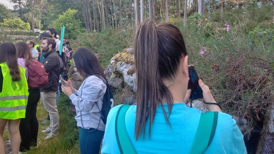 Participantes en el recorrido de ayer. | FdV