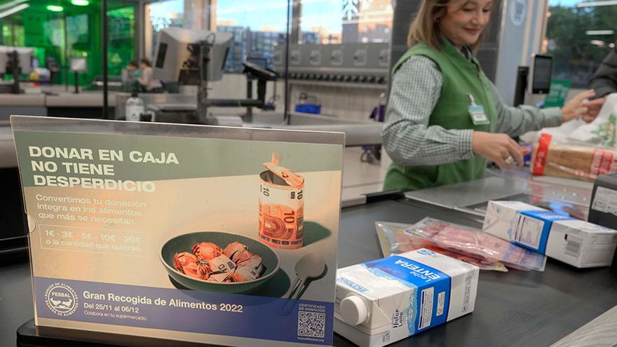 Mercadona recauda más de 233.000 euros para los Bancos de Alimentos de Aragón