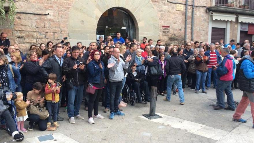 La capella de Sant Andreu, a la Plaça Gran U d&#039;Octubre, va ser un dels punts de votació del referèndum