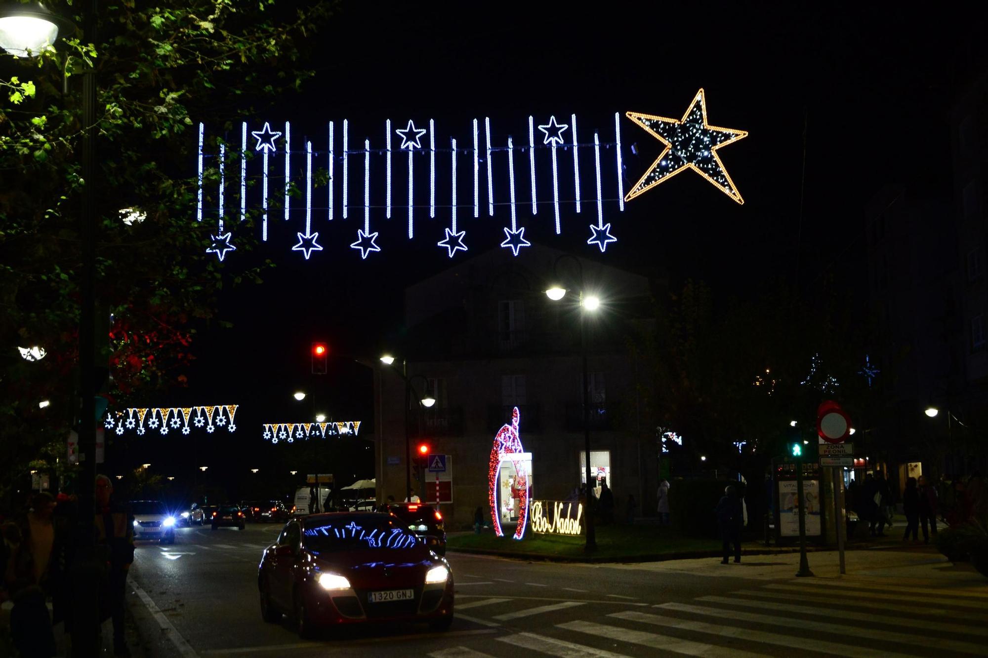 Cangas ya respira Navidad