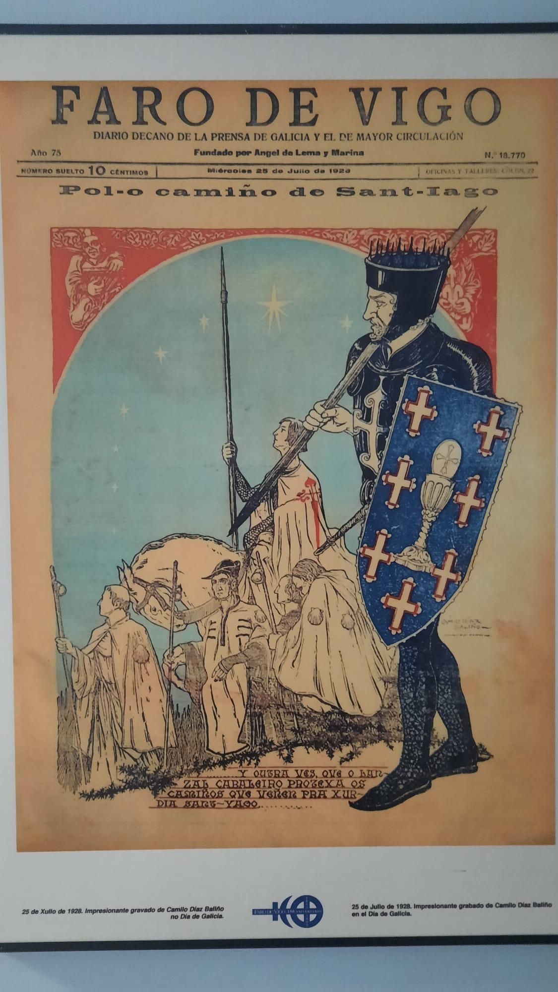 O Día de Galicia a través das portadas de FARO DE VIGO