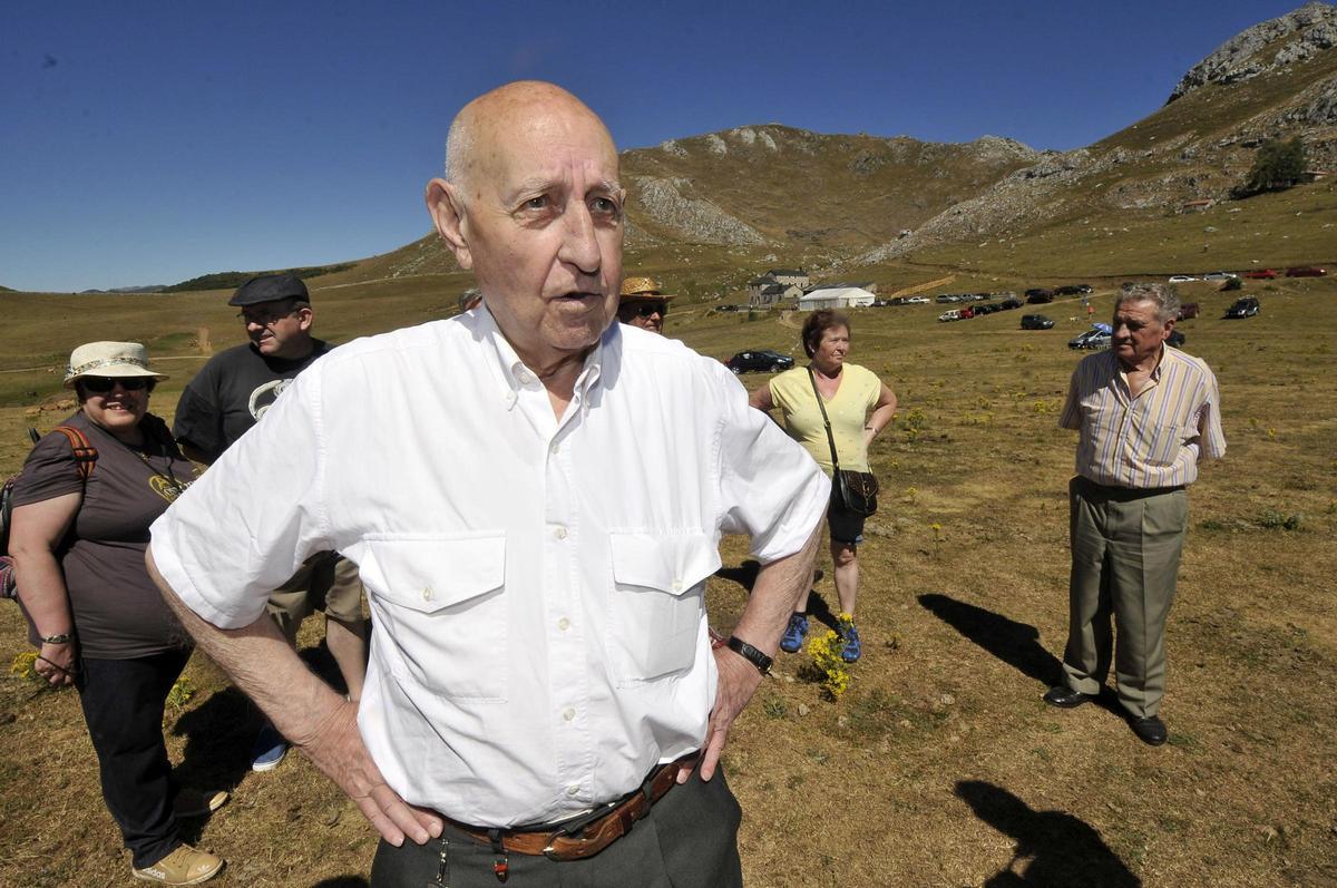 Nicanor López Brugos, en el Puerto Pinos.