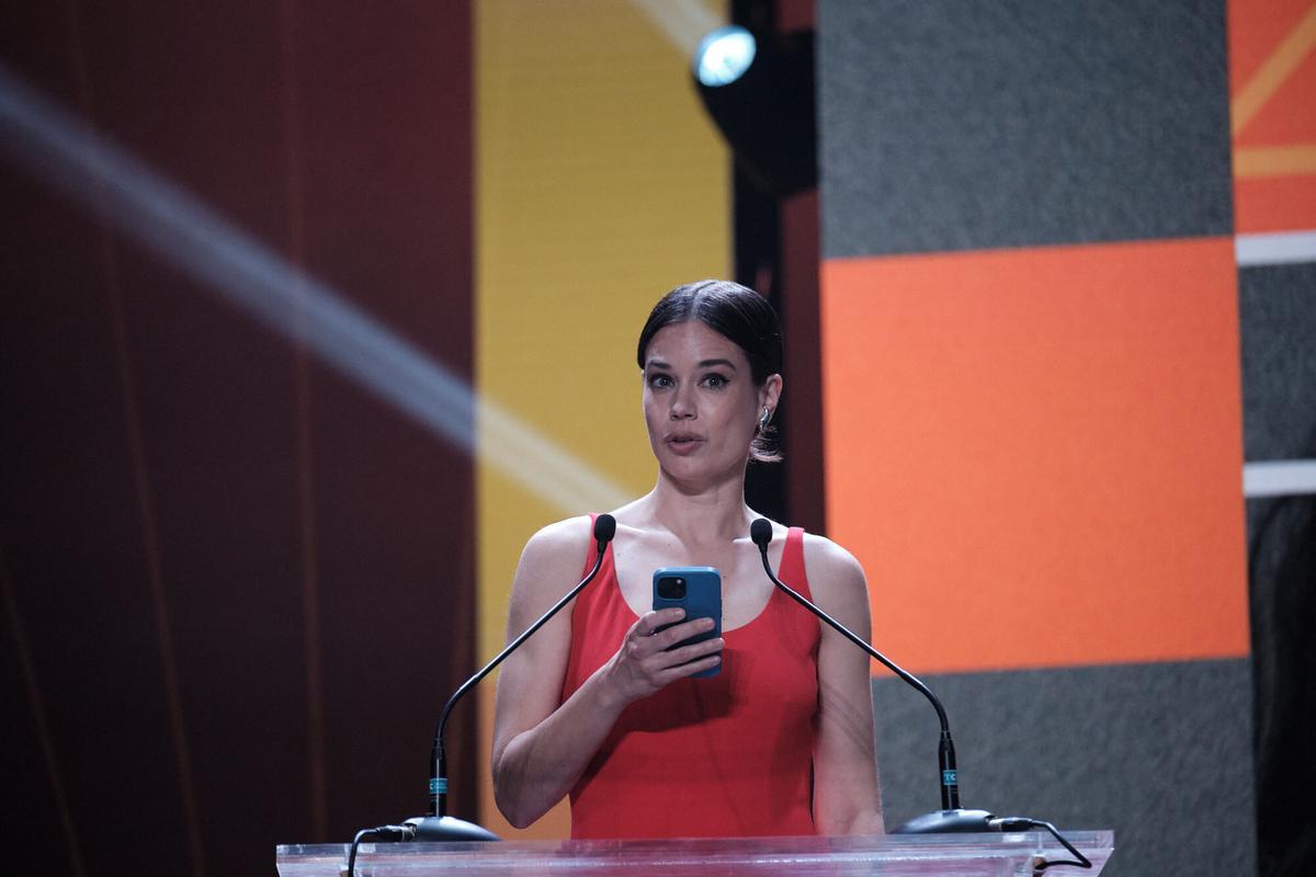 La gala de entrega del Premio Málaga Talent a la directora Alauda Ruiz de Azúa, en imágenes