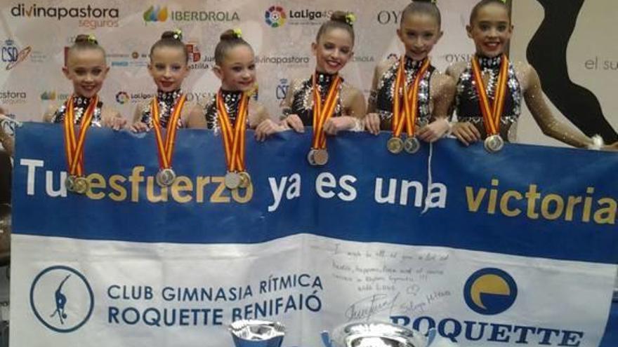 El Roquette Benifaió se hace con el oro en la Copa de España