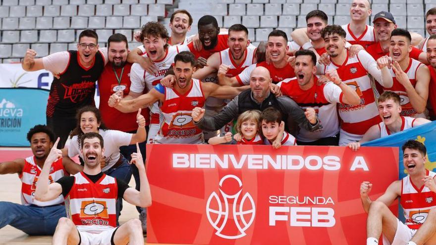 El asturiano Chuchi, protagonista en el ascenso del Cocinas.com de Logroño a Segunda FEB de baloncesto