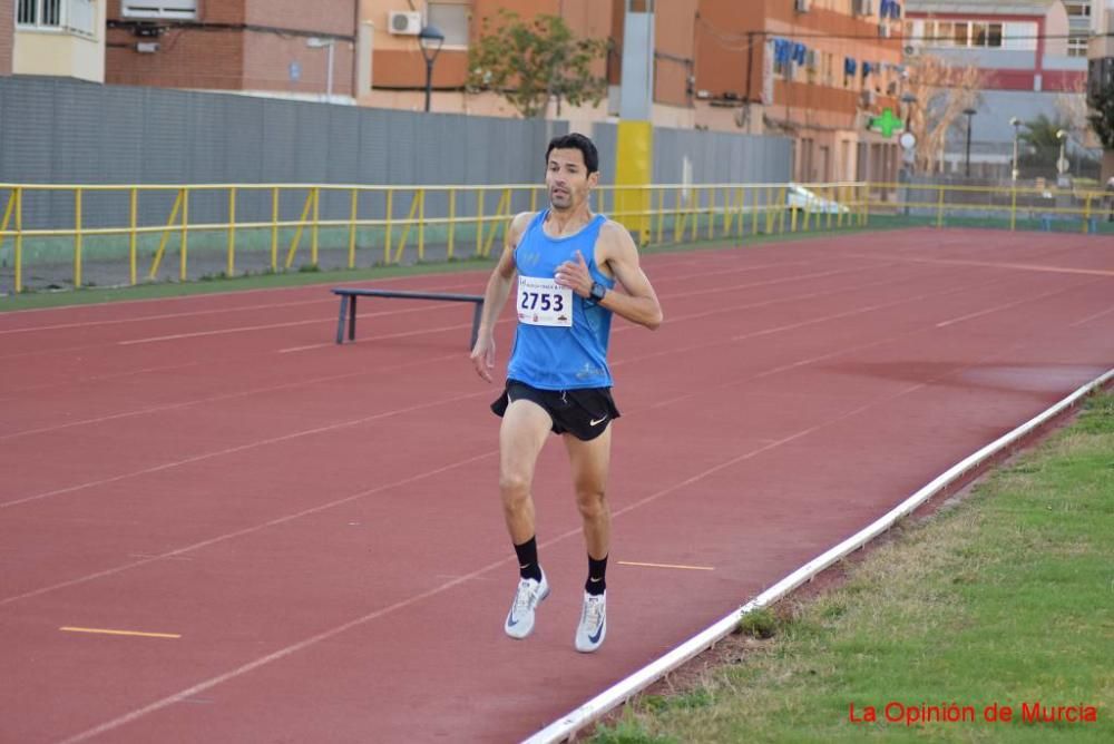 Control federativo de atletismo en Cartagena