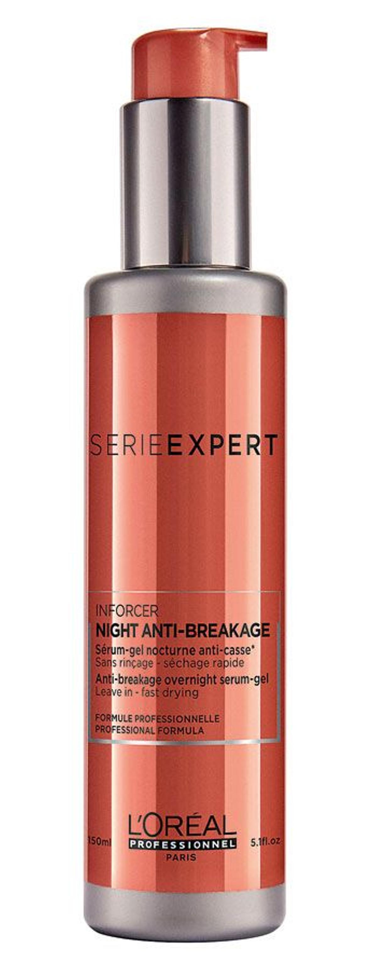 Pelo fuerte y sano: Tratamiento nocturno Inforcer Night Anti-Breakage Serie Expert,  L’Oréal Professionnel