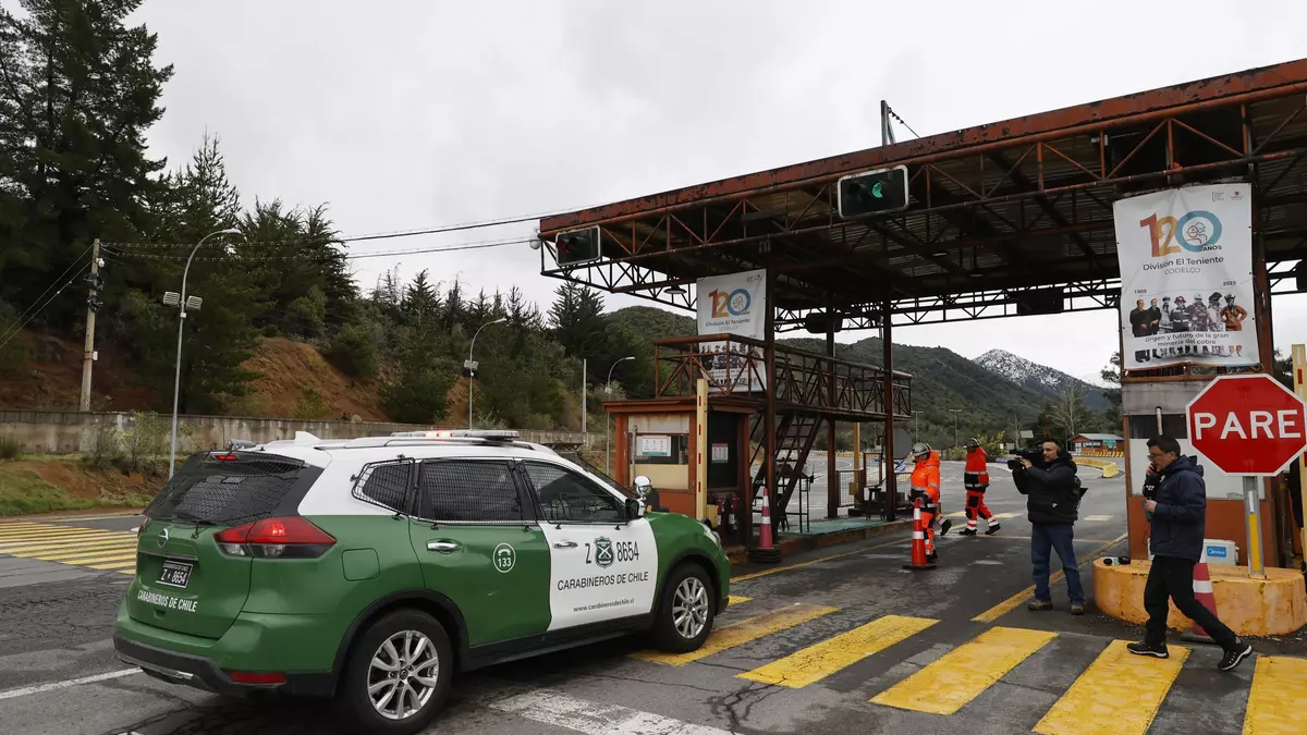 El derrumbe en el yacimiento de cobre de Chile no ha dejado sobrevivientes