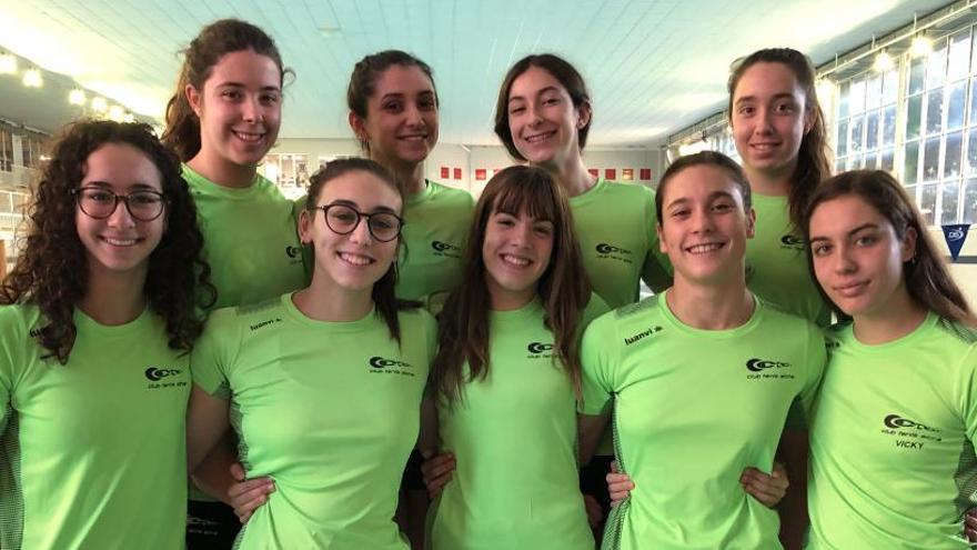 Componentes del equipo femenino del CT Elche