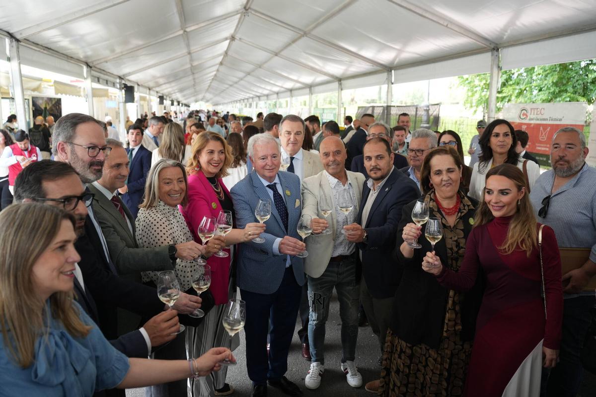Inauguración de la Cata del Vino.