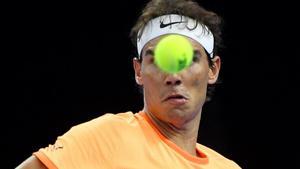 jcarmengol35827821 rafael nadal of spain hits a return against grigor dimitrov 161229173131