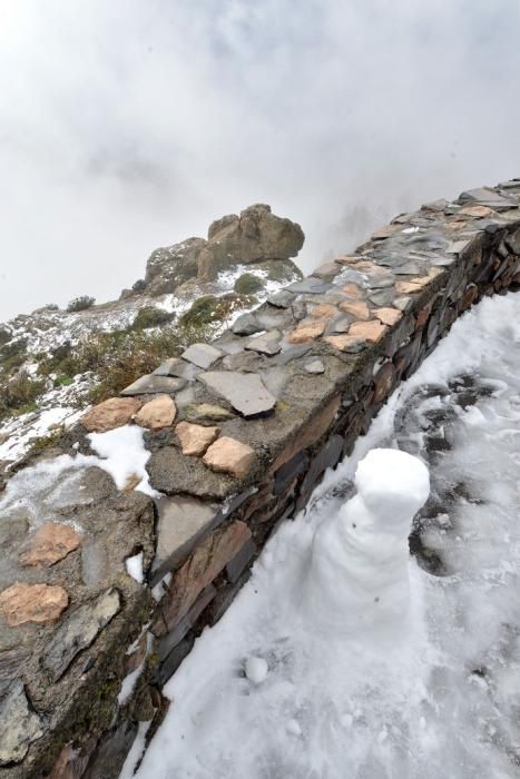 NIEVE CUMBRE GRAN CANARIA