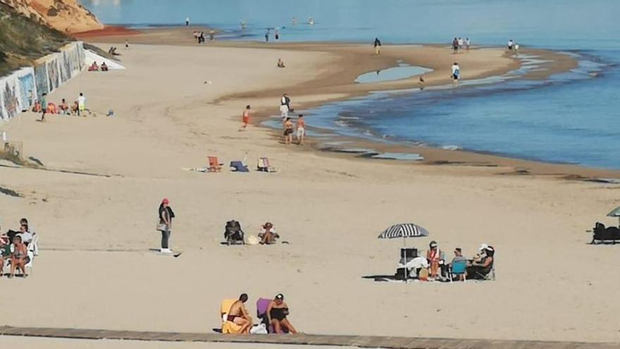 Imagen de una de las playas de Pilar de la Horadada