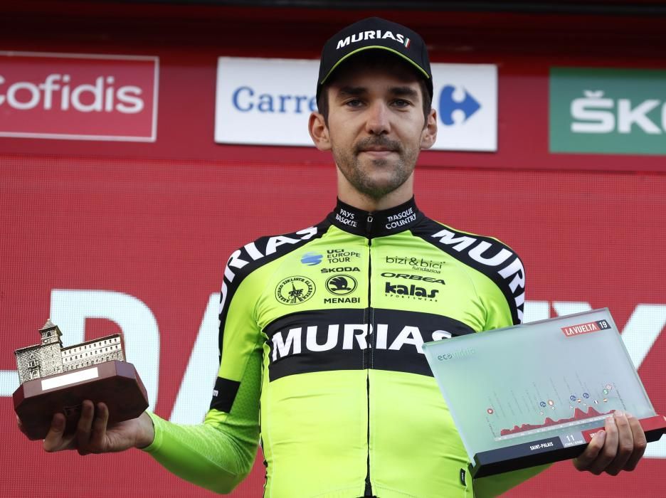 Las imágenes de la 11ª etapa de la Vuelta a España