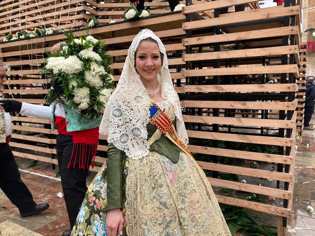 Galería de falleras ilustres en la Ofrenda de las Fallas 2022