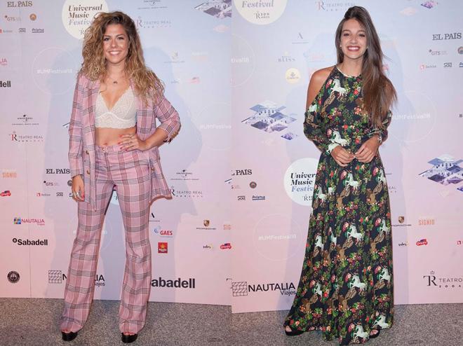 Miriam Rodríguez y Ana Guerra acuden al concierto de Pablo López en el Teatro Real de Madrid