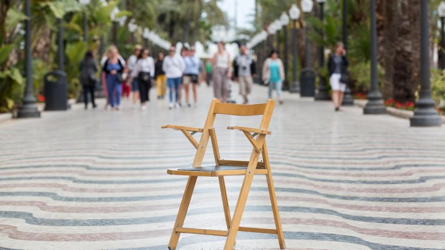 Una silla en la Explanada