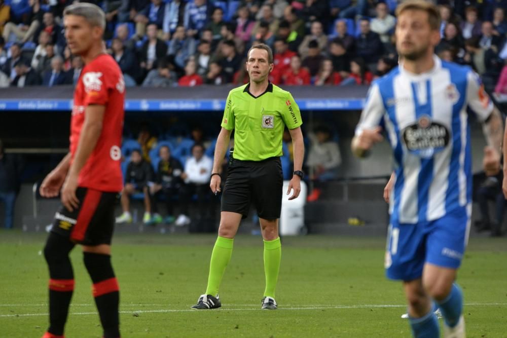 El Dépor le gana al Mallorca 1-0 en el descuento