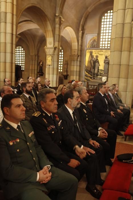 Celebración de la fiesta Policía Nacional en Gijón