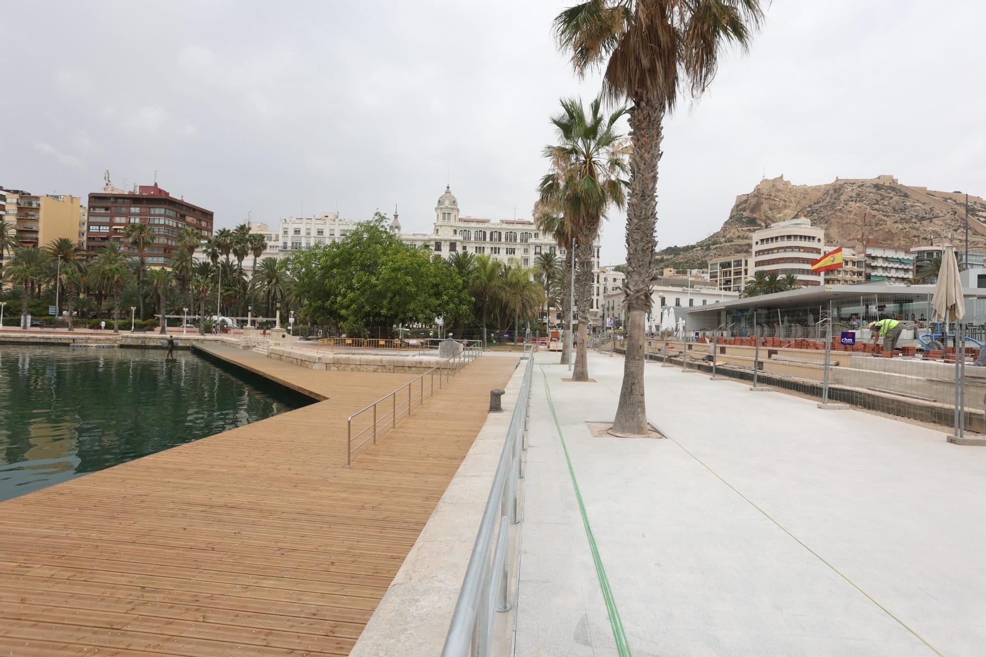 El puerto de Alicante estrena nuevo paseo