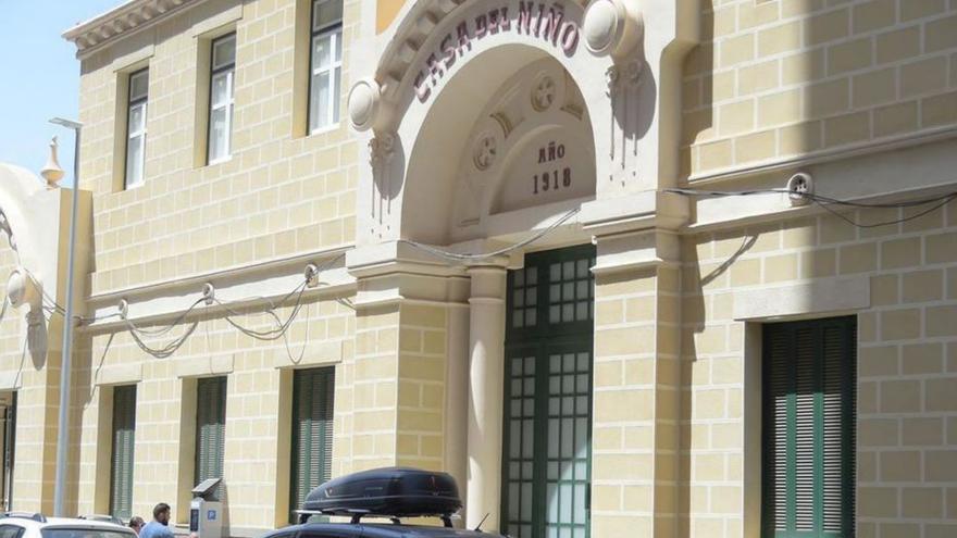 Fachada de la Casa del Niño de Cartagena. | IVÁN URQUÍZAR